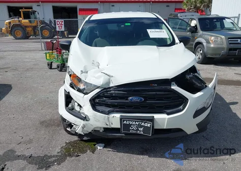 2019 Ford Ecosport S из США, поврежденный, VIN MAJ3S2FE5KC282052